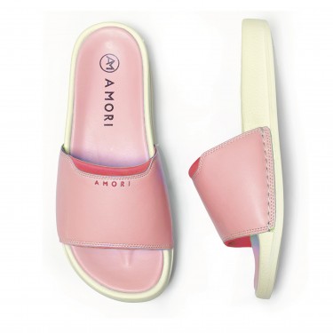 Ladies Colorful Slides Sandals 