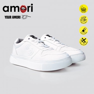 Amori Signature White Sneaker R0221101 (Customization available)