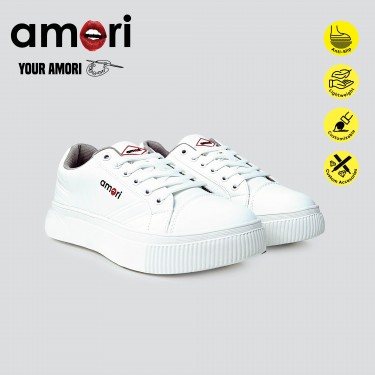 Amori Signature White Sneaker R0221103 (Customization available)